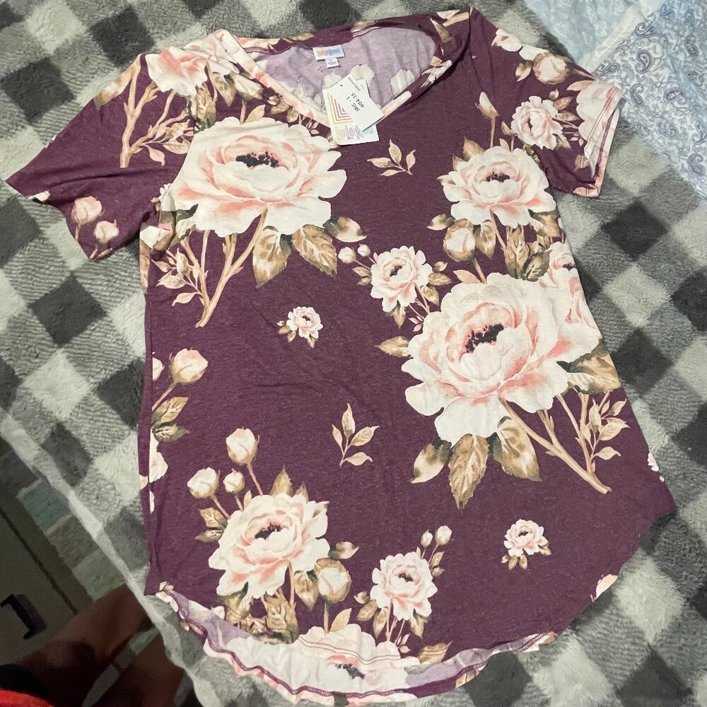 LuLaRoe Iris Tunic Top  Large NWT